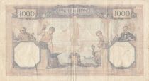 France 1000 Francs Ceres and Mercury - 03-09-1931 - Serial N.1515