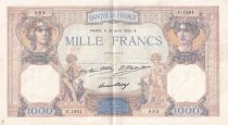 France 1000 Francs Ceres and Mercury - 21/04/1932 - Serial C.1861