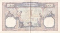 France 1000 Francs Ceres and Mercury - 28/07/1932 - Serial A.2044