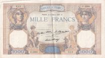 France 1000 Francs Cérès et Mercure -  05/03/1931- Série Z.1220