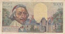 France 1000 Francs Richelieu -  03-02-1955 - Serial L.105