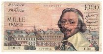 France 1000 Francs Richelieu -  07-01-1954 - Serial T.32 - Fay.42.04