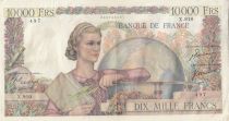 France 10000 Francs - French genius - 14-09-1950 - Serial X.910