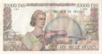 France 10000 Francs - French genius - 30-11-1950 - Serial J.1024