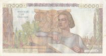 France 10000 Francs - French genius - 30-11-1950 - Serial J.1024