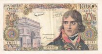 France 10000 Francs Bonaparte - 06-03-1958 - Serial X.115