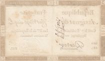 France 125 Livres - 7 Vendémiaire An II - 1793 - Sign. Deuraz - Serial 611