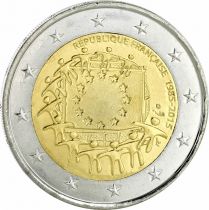 France 2 Euros Commémo. FRANCE 2015 - 30 ans du drapeau européen