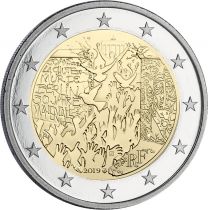 France 2 Euros Commémo. UNC France 2019 - Chute du Mur de Berlin