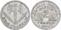 France 2 Francs  - French state - 1944 - C Castesarrasin