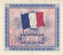 France 2 Francs - Flag - Serial of 1944