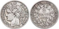 France 2 Francs Cérès - 1894 A Paris Argent