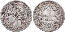 France 2 Francs Ceres - 1895 A Paris Silver