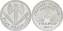 France 2 Francs Etat Francais - 1944 C SPL