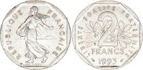 France 2 Francs Seed sower - 1993