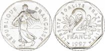 France 2 Francs Seed sower - 1997 - BU