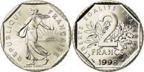 France 2 Francs Seed sower - 1998 - BU