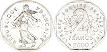 France 2 Francs Seed sower - 2000 - BU