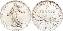 France 2 Francs Semeuse  - 1917