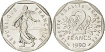 France 2 Francs Sower - 1990