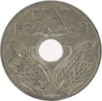 France 20 Centimes Etat Francais - 1942 in Zinc - AU