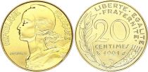 France 20 centimes Lagriffoul - 1991 BU frappe médaille