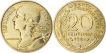 France 20 Centimes Marianne - 1981