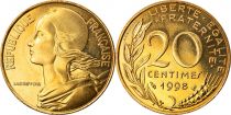 France 20 Centimes Marianne - 1998 - Frappe BU