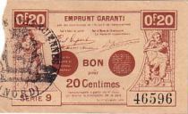 France 20 Centimes Valenciennes