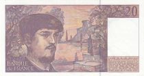 France 20 Francs  - Debussy - 1993 -  Série B.039