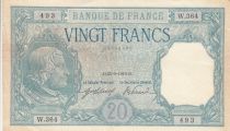 France 20 Francs - Bayard - 25-08-1916 - Serial W.364