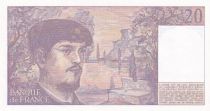 France 20 Francs - Debussy  - 1985 - Serial Q.015