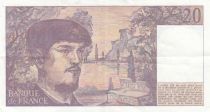 France 20 Francs - Debussy - 1980 - Serial Q.003 - P.151