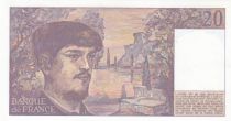 France 20 Francs - Debussy - 1987 - Serial A.019