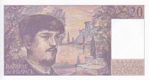 France 20 Francs - Debussy - 1987 - Serial Y.021 - P.151