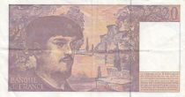 France 20 francs - Debussy - 1997 - Serial G.061