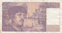 France 20 Francs - Debussy - Serial J.064 - 1997 - UNC - P.151