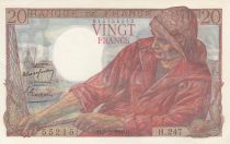 France 20 Francs - Fisherman - 09-02-1950 - Serial H.247