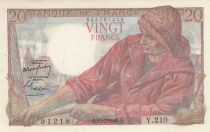 France 20 Francs - Fisherman - 10-03-1949 - Série Y.210