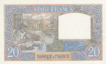 France 20 Francs - Science and Industry - 07-12-1939 - Serial R.140