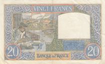 France 20 Francs - Science and work - 20-02-1941 - Serial S.3140