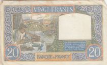 France 20 Francs - Science and work - 30-10-1941 - Serial Y.6198