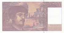 France 20 Francs Debussy - 1997 - Serial M.055