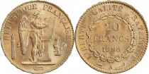 France 20 Francs Gold Genius - 1898 A Paris