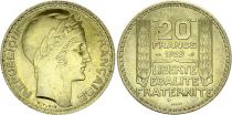 France 20 Francs Marian with laureate head -1929 - Essai