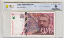 France 200 Francs - Gustave Eiffel - 1999 - Letter C - PCGS 40 XF - P.159c