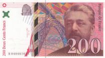 France 200 Francs - Gustave Eiffel - Eiffel Tower - 1995 - Serial B.040