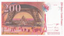 France 200 Francs - Gustave Eiffel - Eiffel tower- 1996 - Serial H.017