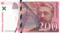 France 200 Francs - Gustave Eiffel - Tour Eiffel  - 1996 - Serial A.052