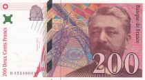 France 200 Francs - Gustave Eiffel - Tour Eiffel  - 1996 - Serial B.053